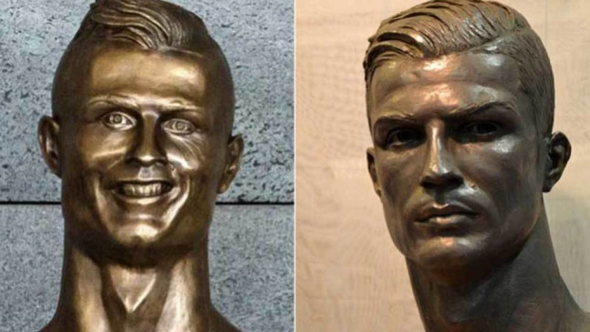 Artista español reivindicó a Cristiano Ronaldo con nuevo busto en honor al portugués