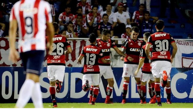 Flamengo acabó con la ilusión de Junior y jugará la final de la Copa Sudamericana con Independiente