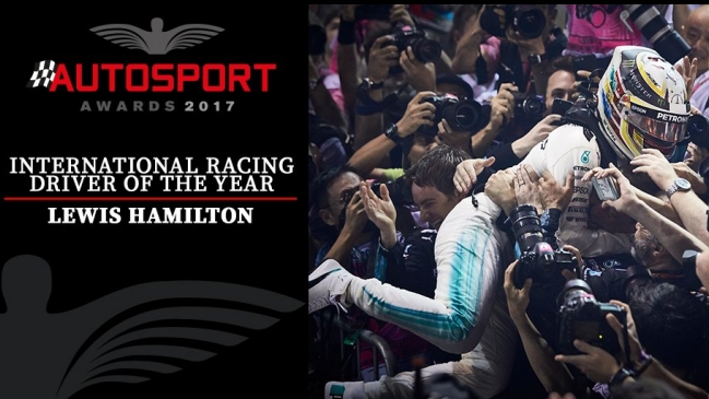 Hamilton, Márquez y Ogier, entre los premiados por Autosport