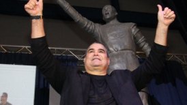 José Luis Chilavert quedó inmortalizado con una estatua en el estadio de Vélez Sarsfield