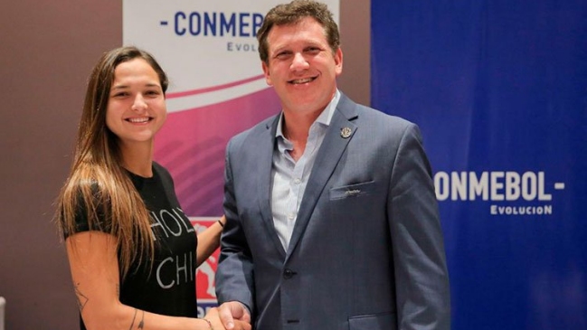 Conmebol designó a venezolana Deyna Castellanos como embajadora del fútbol sudamericano