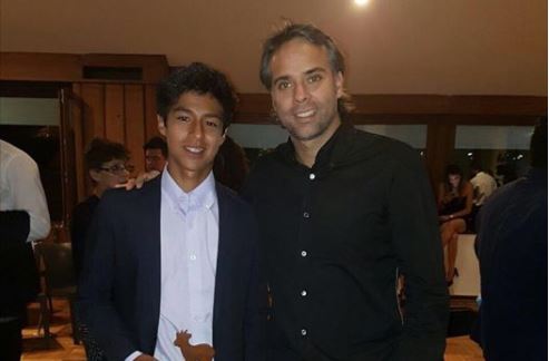 Fernando González reconoció a Hanamichi Carvajal como el futuro del tenis chileno