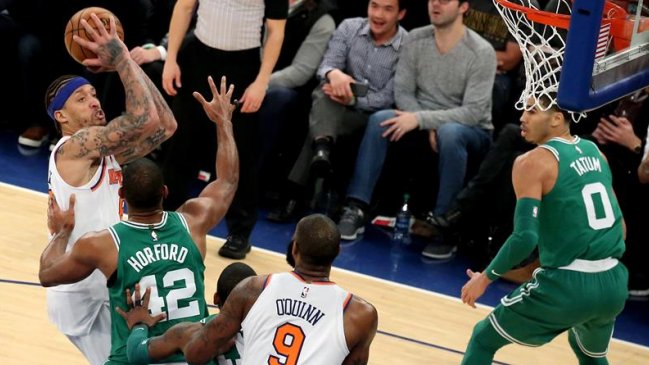 New York Knicks bajó a Boston Celtics gracias a la inspiración de Michael Beasley en la NBA