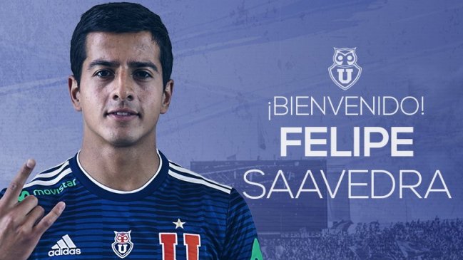 Universidad de Chile oficializó el fichaje del lateral Felipe Saavedra