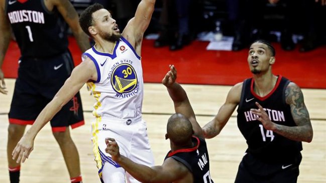 Golden State Warriors superó a Houston Rockets en choque clave de la Conferencia Oeste en la NBA