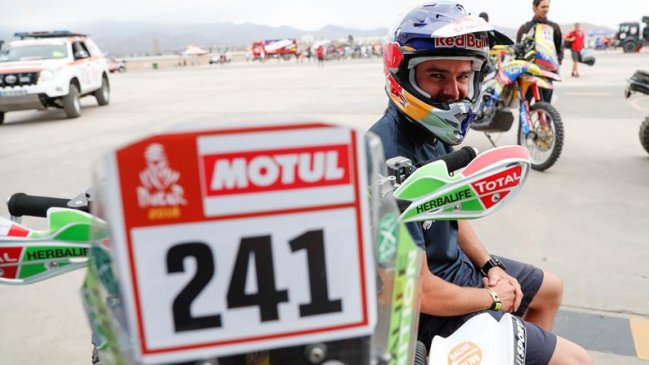 Ignacio Casale finalizó como líder de los quads en primera etapa del Dakar 2018
