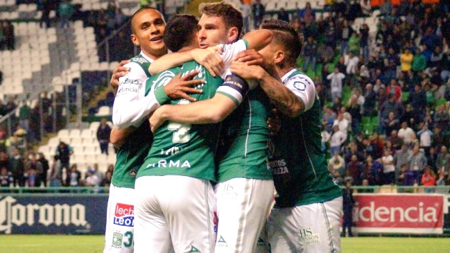 León celebró en la Copa MX con Juan Cornejo y Alvaro Ramos en cancha