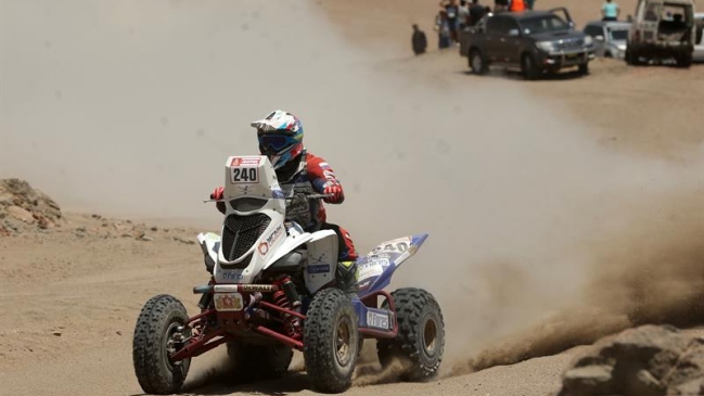 Sergei Kariakin abandonó la competición de quads en el Dakar 2018