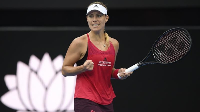 Angelique Kerber eliminó a Dominika Cibulkova en Sydney