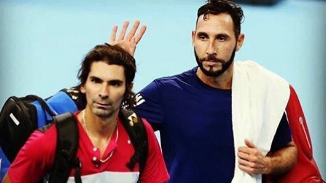 Julio Peralta y Santiago González dijeron adiós al dobles en Australia