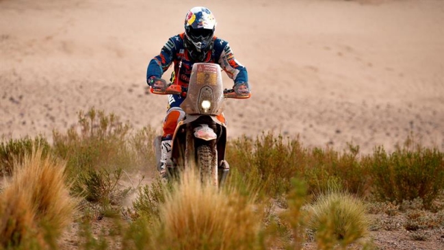 Matthias Walkner está cerca de lograr su primer Dakar tras la etapa 13 ganada por Price
