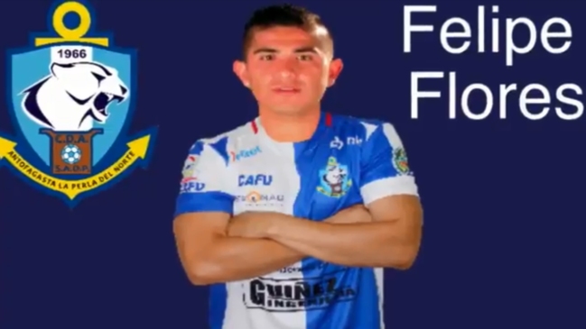 Felipe Flores se convirtió en el cuarto refuerzo de Deportes Antofagasta
