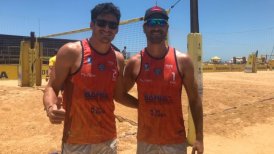 Primos Grimalt ganaron medalla de bronce en el Circuito Sudamericano de voleibol playa