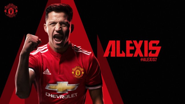 Alexis Sánchez fue anunciado como nuevo jugador de Manchester United