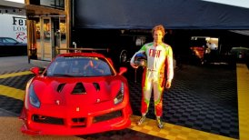 Benjamín Hites subió de categoría en la carrera de Daytona de Ferrari Challenge