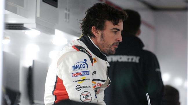 Fernando Alonso inició su participación en las 24 Horas de Daytona