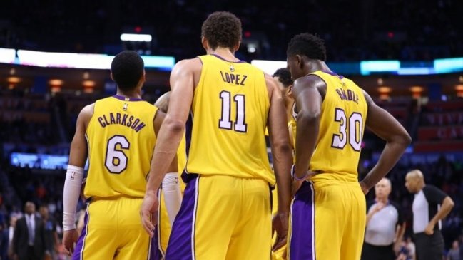 Los Lakers le propinaron a Oklahoma City su cuarta caída seguida