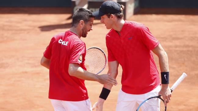 Hans Podlipnik y Nicolás Jarry se metieron a cuartos de final en el dobles del ATP de Quito