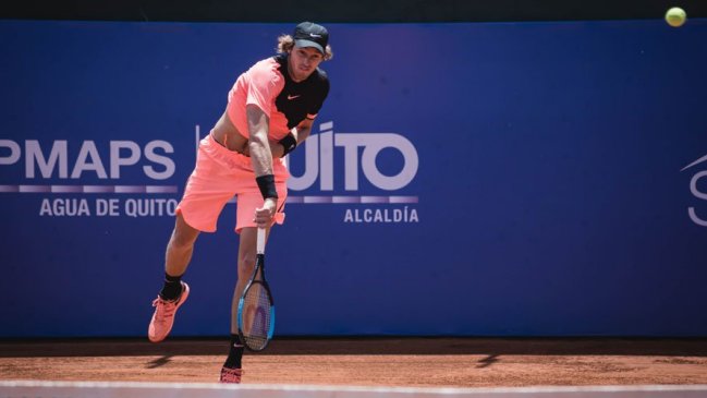 Nicolás Jarry fue víctima de las imprecisiones y se despidió del ATP de Quito
