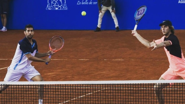Nicolás Jarry y Hans Podlipnik se quedaron con el título de dobles en el ATP de Quito