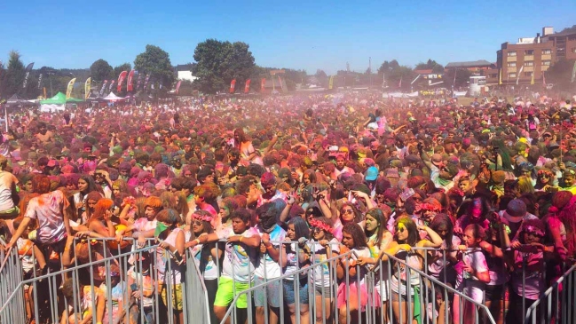 The Color Run: 10 mil personas disfrutaron de los 5k "más felices del planeta" en Pucón