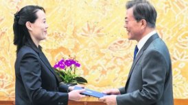 La hermana de Kim Jong-un concluyó histórico viaje a Corea del Sur