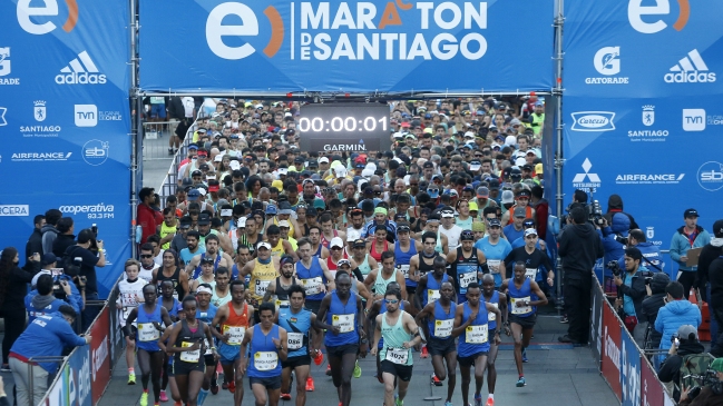 Quedan pocos cupos para el Maratón de Santiago 2018