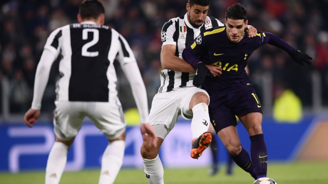 Tottenham rescató un trabajado empate ante Juventus en la Champions League