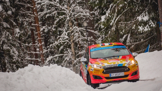 Chilenos no aflojaron en el Mundial Rally Junior en Suecia y Noruega