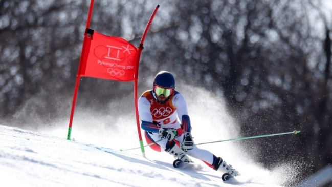 El chileno Kai Horwitz fue descalificado en el Slalom Gigante de los Juegos de PyeongChang