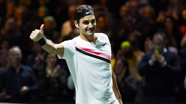 Roger Federer enfrenta a Grigor Dimitrov en la final del ATP de Rotterdam