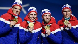 Noruega alcanzó a Alemania en el medallero de los Juegos de Invierno en PyeongChang