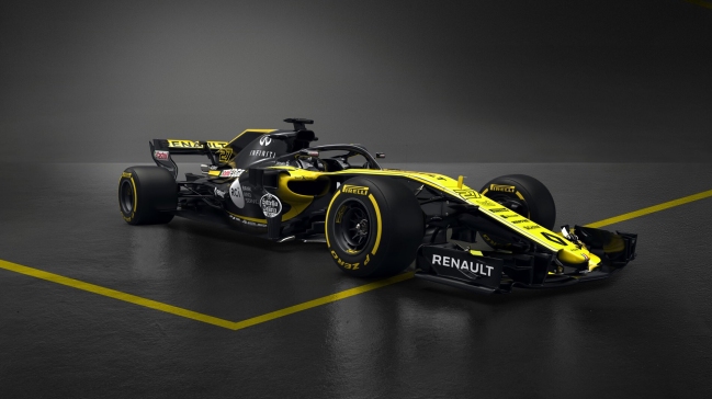 Renault mostró el RS18 para la nueva temporada de la Fórmula 1