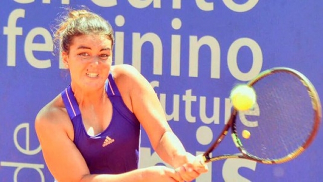 Fernanda Brito fue eliminada en primera ronda del ITF de Sao Paulo