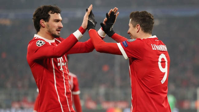 Hummels y Lewandowski tuvieron duro enfrentamiento en práctica de Bayern Munich