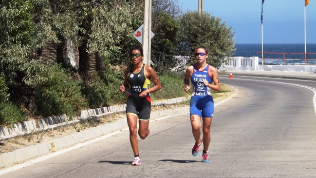 Diego Moya y Paula Jara ganaron el Triatlón Internacional de Valparaíso