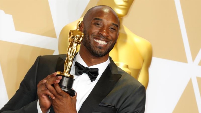 Kobe Bryant incorporó a su legado deportivo el premio Oscar al mejor cortometraje animado
