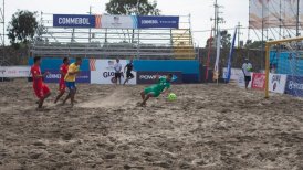 Brasil aplastó a la selección chilena del fútbol playa en la Copa América de Perú 2018