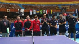 Chile fue subcampeón por equipos en el Latinoamericano de tenis de mesa de La Habana