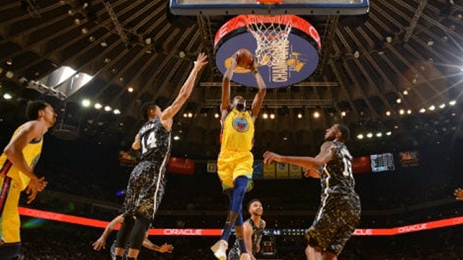 Kevin Durant fue el líder de Warriors en victoria sobre los Spurs en la NBA
