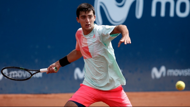 Tomás Barrios quedó eliminado en dobles del Challenger de Santiago