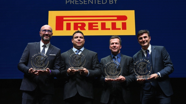 Inter de Milán inauguró con cuatro leyendas su Salón de la Fama