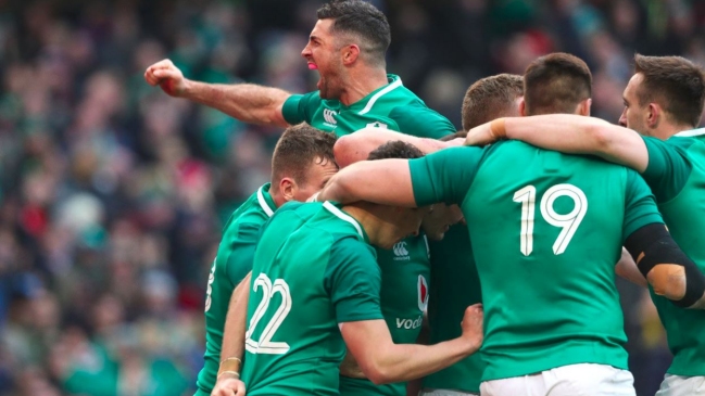 Irlanda se proclamó campeón del Seis Naciones a una fecha del término del torneo