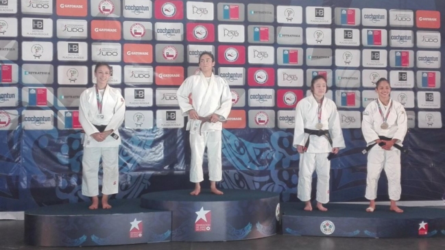 Chilena Mary Dee Vargas obtuvo medalla de plata en el Open Panamericano de Judo Santiago 2018