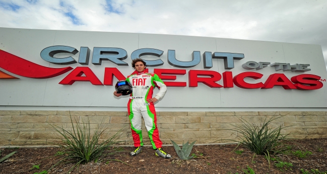 Benjamín Hites obtuvo tercer lugar en la primera jornada del Ferrari Challenge en Austin