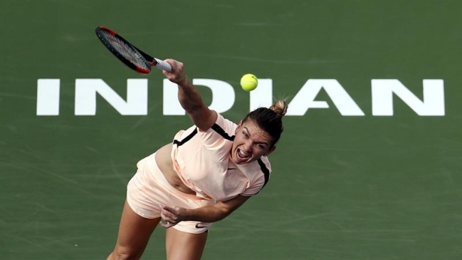 Simona Halep logró una trabajada victoria en tercera ronda de Indian Wells