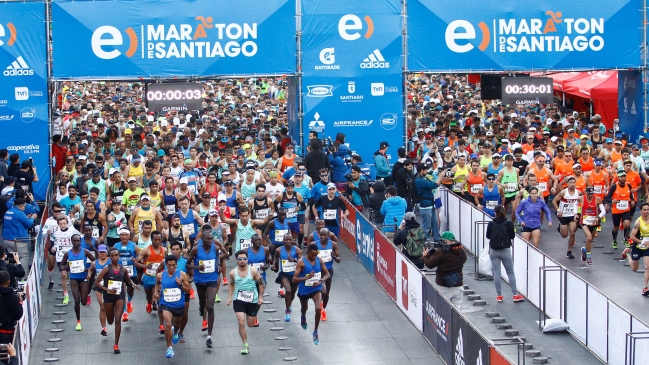 Maratón de Santiago anunció mejoras para la cita del 8 de abril