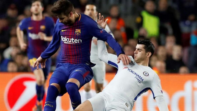 El obsceno gesto de Alvaro Morata a los hinchas de FC Barcelona