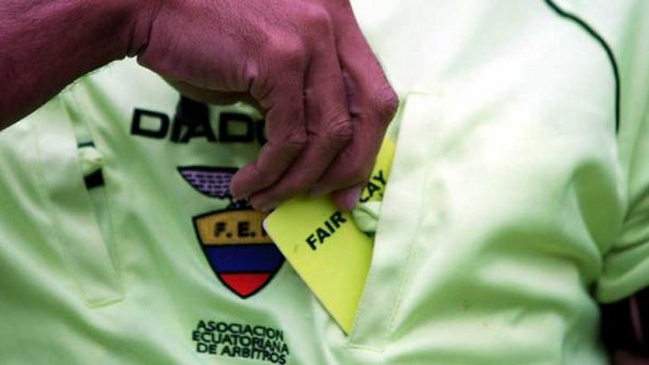 Arbitro ecuatoriano falleció en un accidente de tránsito