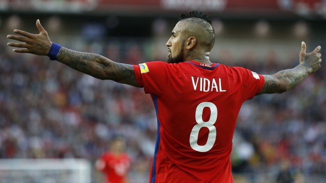 Arturo Vidal: Lo más hermoso del fútbol es vestir la camiseta de mi país